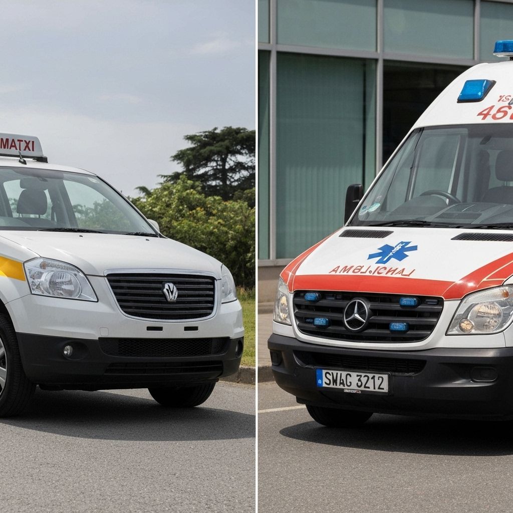 Comment Obtenir le Remboursement de Votre Taxi Médical